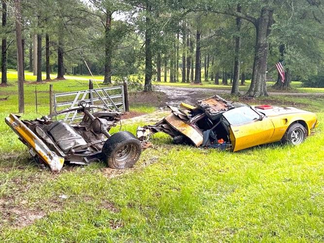 Burt's Trans Am outside Charlottesville...