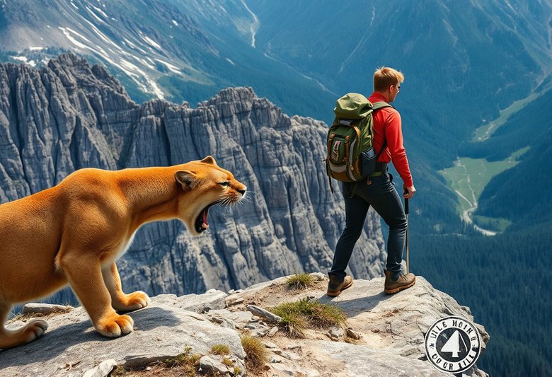 This mountaineer has found his final overlook.